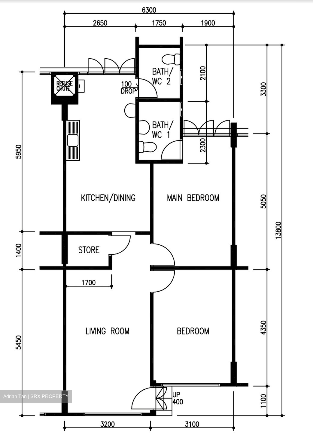 Blk 810 Tampines Polyview (Tampines), HDB 3 Rooms #486293711